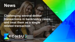 Challenging several debtor transactions bankruptcy en konsu outs