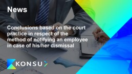 Conclusions based the court practice respect the method en konsu