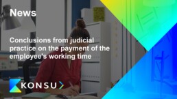 Conclusions from judicial practice the payment the en konsu outs