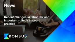 Recent changes labor law and important rulings court en konsu ou
