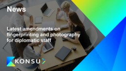 Latest amendments fingerprinting and photography for en konsu ou