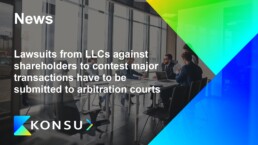 Lawsuits from llcs against shareholders contest major en konsu o