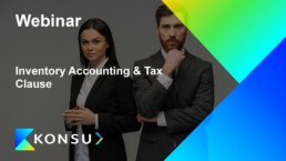 Inventory accounting tax clause en konsu outsourcing consulting 
