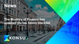 The ministry finance has updated the tax haven blacklist en kons