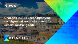 Changes snt accompanying consignment note statement for en konsu